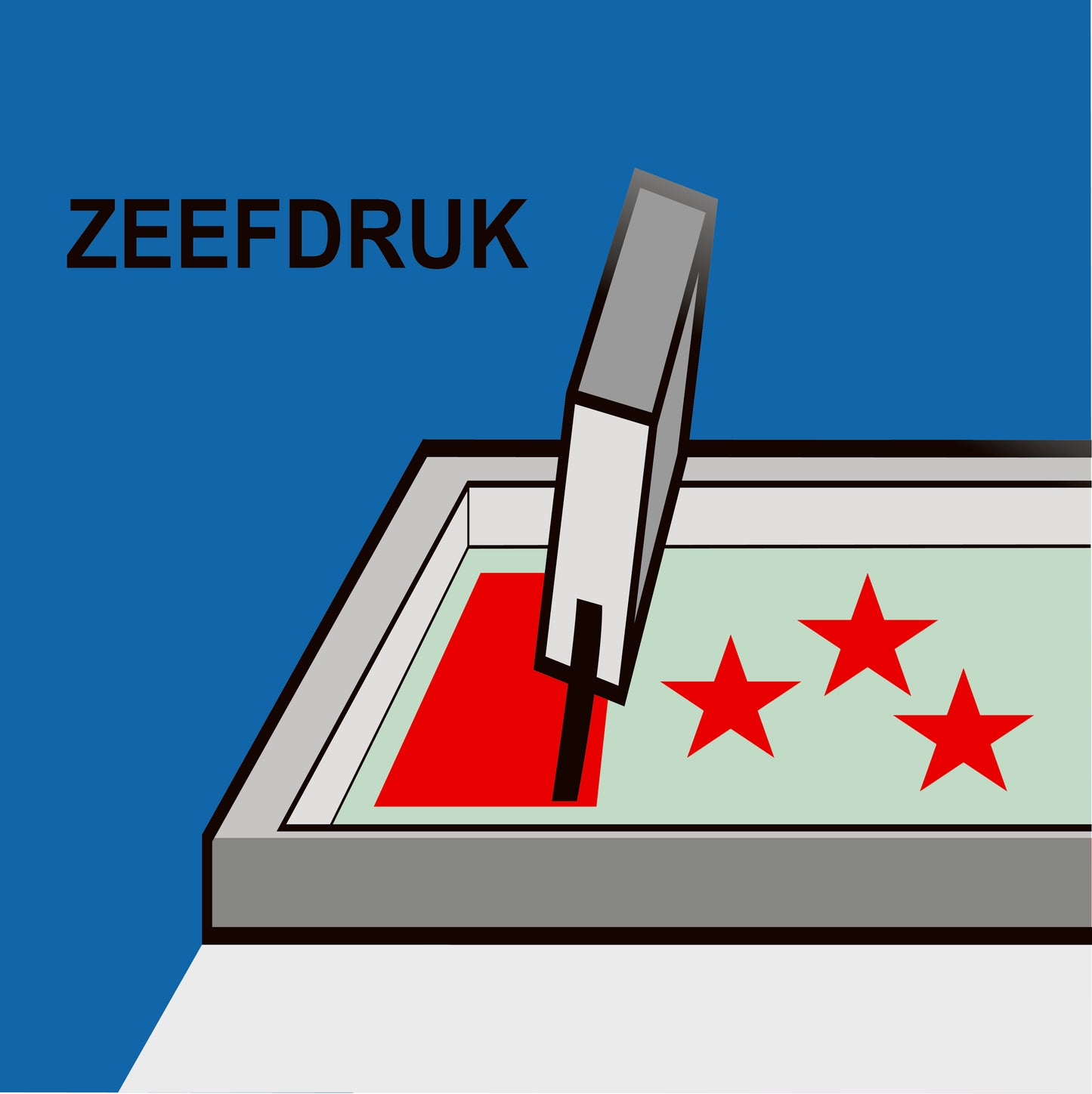 Zeefdrukstickers