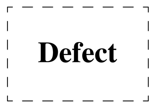 1000 stickers kantoororganisatie "Defect" van kunststof  EW-OFFICE4700-PE