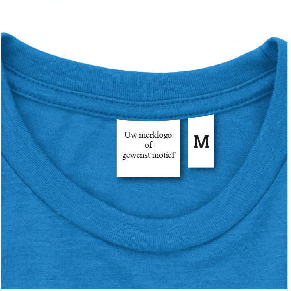 Textiellabels stof geweven