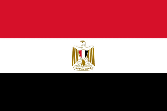 Sticker vlag van Egypte 5-60cm Weerbestendig ES-FL-AEG