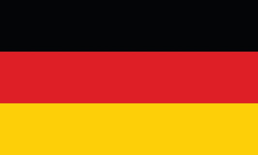 Sticker vlag van Duitsland 5-60cm Weerbestendig ES-FL-DEU