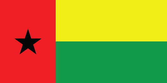 Sticker vlag van Guinee-Bissau 5-60cm Weerbestendig ES-FL-GBI