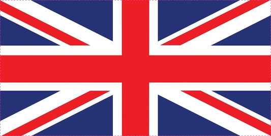 Sticker vlag van Groot-Brittannië 5-60cm Weerbestendig ES-FL-GRB