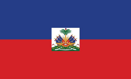 Sticker vlag van Haïti 5-60cm Weerbestendig ES-FL-HAI