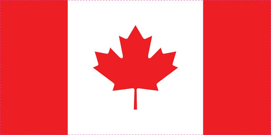 Sticker vlag van Canada 5-60cm Weerbestendig ES-FL-KAN