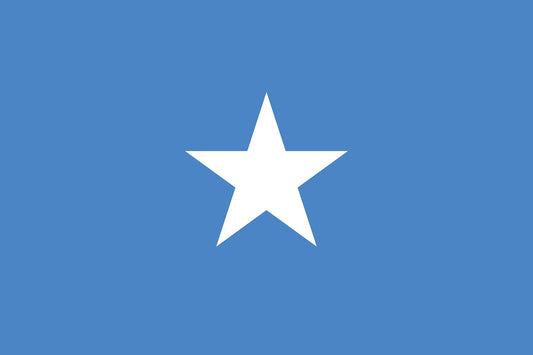 Sticker vlag van Somalië 5-60cm Weerbestendig ES-FL-SOM