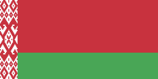 Sticker vlag van Wit-Rusland 5-60cm Weerbestendig ES-FL-WEI