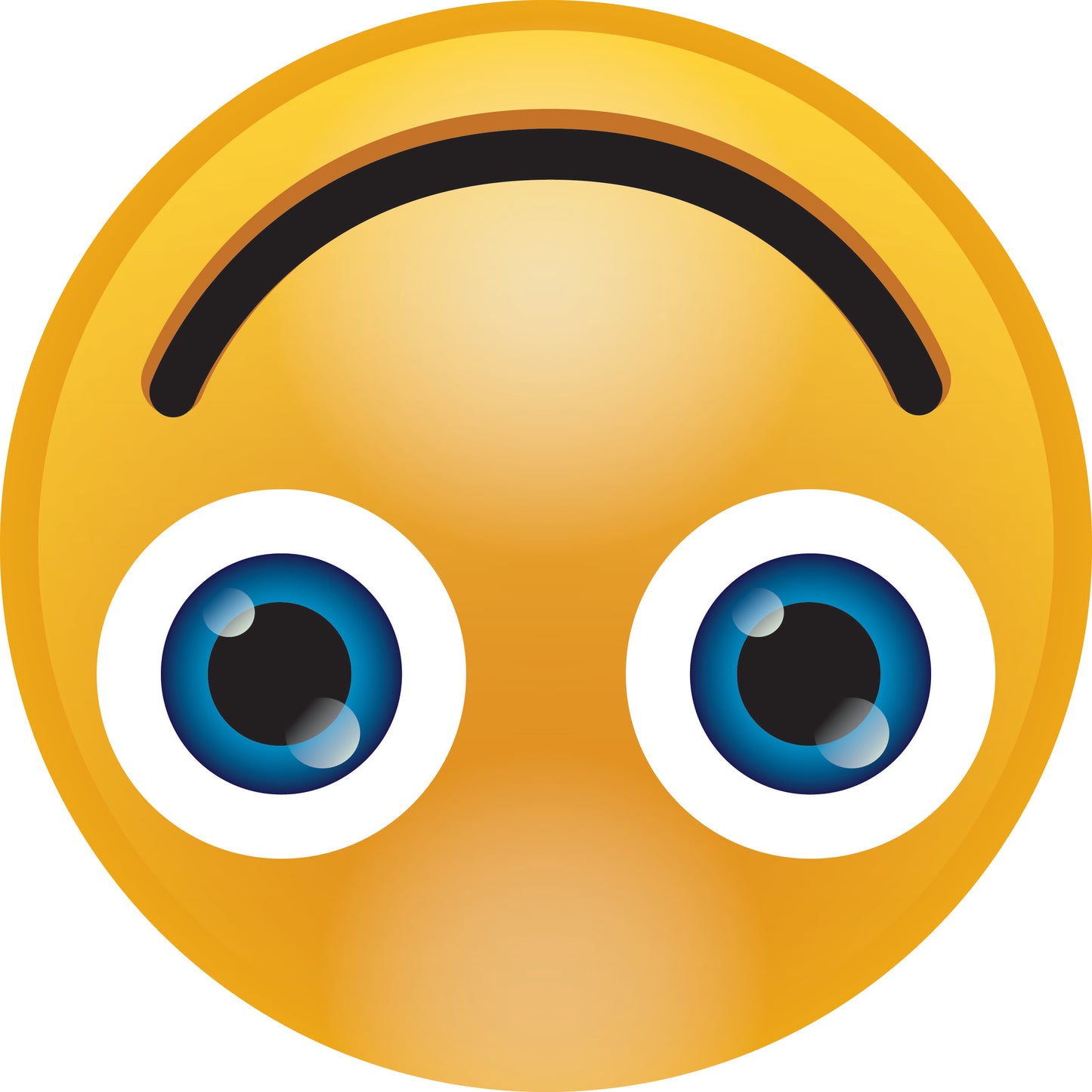Smiley sticker 2 - 60 cm maat Hoeveelheden bijzonder goedkoop ES-SMI-10790