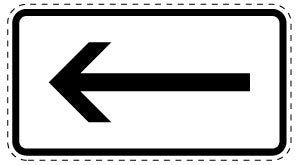 1 Stuk verkeersbord 20–70 cm EW-Verk-1000-10