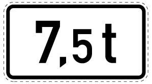 1 Stuk verkeersbord 20–70 cm EW-Verk-1052-35