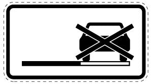 1 Stuk verkeersbord 20–70 cm EW-Verk-1052-37