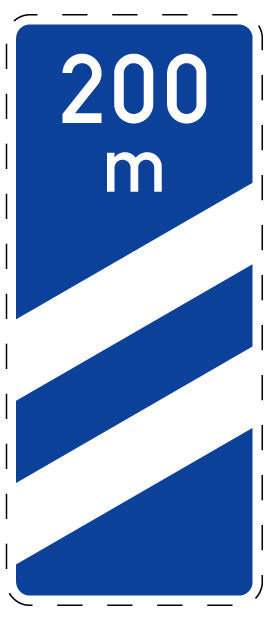 1 Stuk verkeersbord 20–70 cm EW-Verk-451