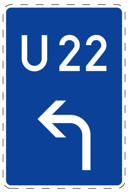 1 Stuk verkeersbord 20–70 cm EW-Verk-460-10
