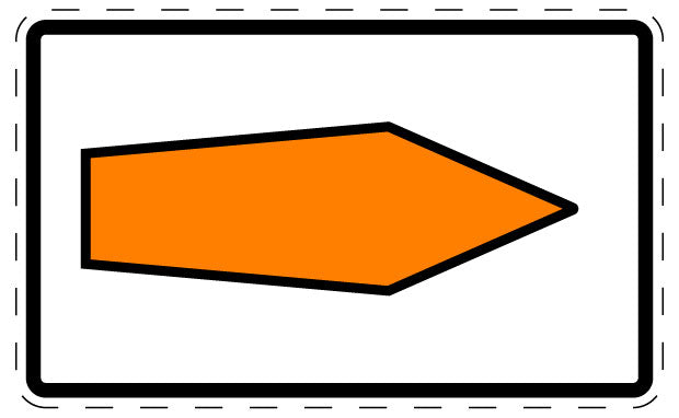 1 Stuk verkeersbord 20–70 cm EW-Verk-467