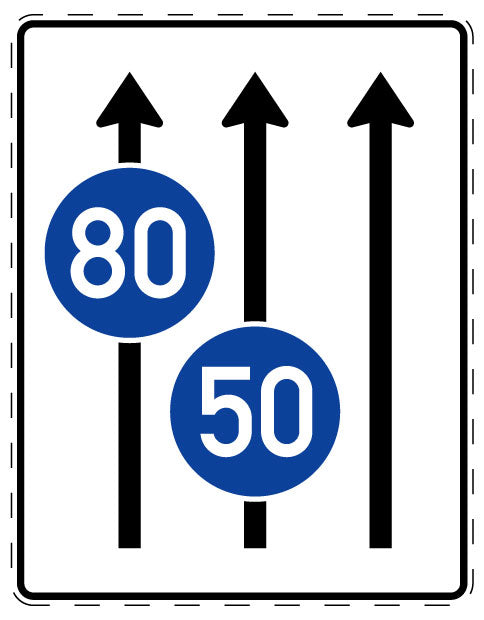 1 Stuk verkeersbord 20–70 cm EW-Verk-525-31
