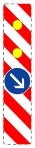1 Stuk verkeersbord 20–70 cm EW-Verk-605-23