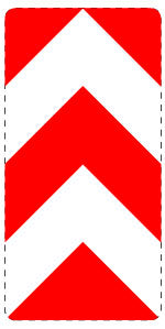1 Stuk verkeersbord "Wegwijzer" 20–70 cm EW-Verk-605-31