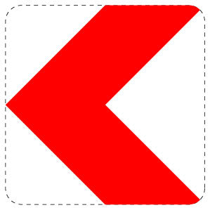 1 Stuk verkeersbord 20–70 cm EW-Verk-625-10