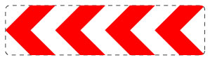 1 Stuk verkeersbord 20–70 cm EW-Verk-625-12