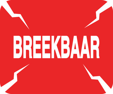 Breekbaar - Breekbare sticker "Breekbaar" EW-FRAGILE-H-10400-0-14