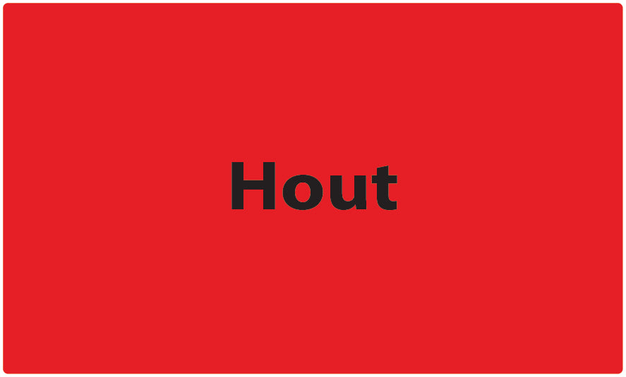 1000 afvalscheidingsstickers "Hout" van papier EW-GRPWA140