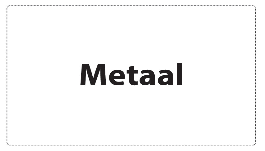 1000 afvalscheidingsstickers "Metaal" van papier EW-GRPWA150