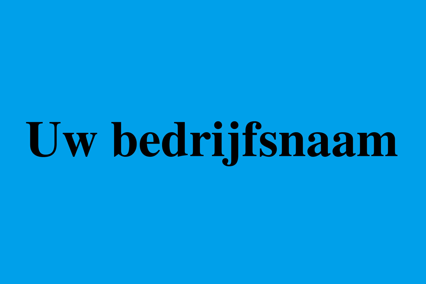 1000 kantoororganisatiestickers " uw bedrijfsnaaam" van papier EW-OFFICE2200-PA