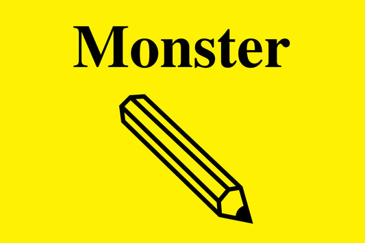 1000 stickers kantoororganisatie "Monster" gemaakt van papier EW-OFFICE3300-PA