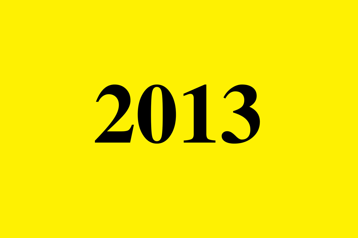 1000 Aufkleber Büroorganisation "2013" aus Papier EW-OFFICE5400-PA