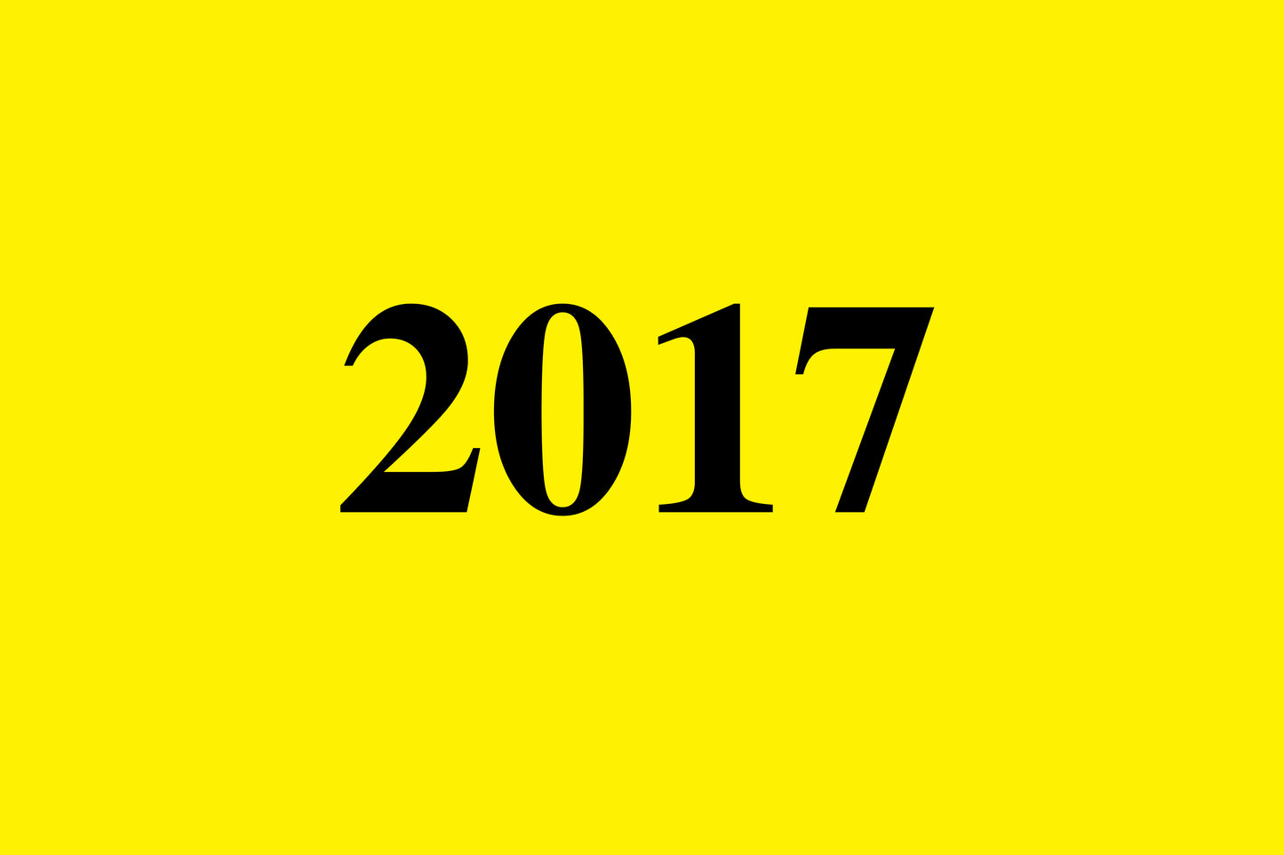 1000 stickers kantoororganisatie "2017" van kunststof EW-OFFICE5800-PE