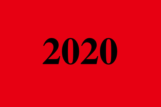 1000 stickers kantoororganisatie "2020" van kunststof  EW-OFFICE6100-PE