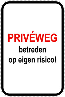 Parkeerverbodsborden (parkeren verboden) wit als sticker EW-PARKEN-22000-H-0