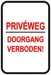 Parkeerverbodsborden (parkeren verboden) wit als sticker EW-PARKEN-22200-H-0