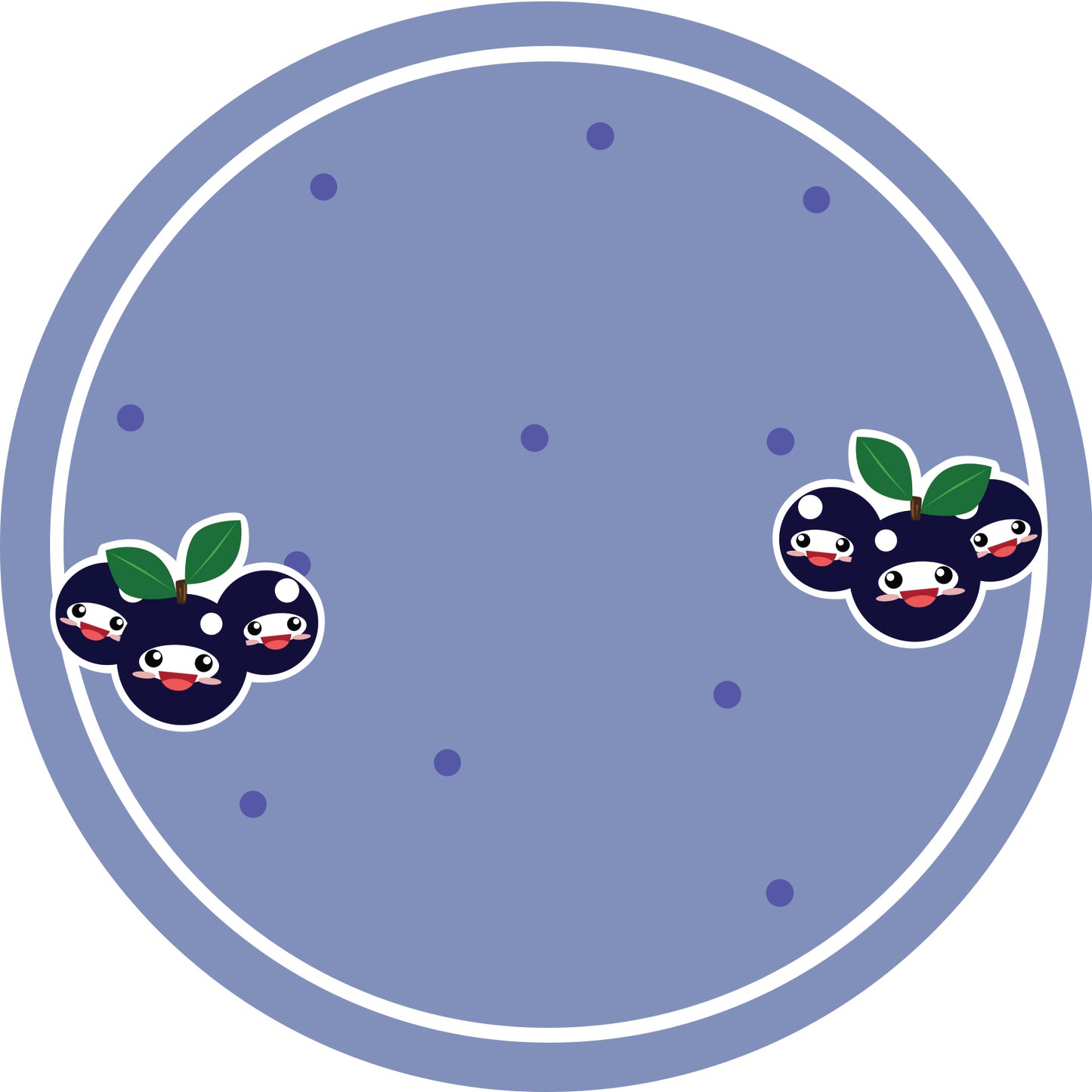 Jamstickers, conserveringslabels, huishoudlabels, ronde labels met matte afwerking LHMAR17540-Jabuticaba Bessen