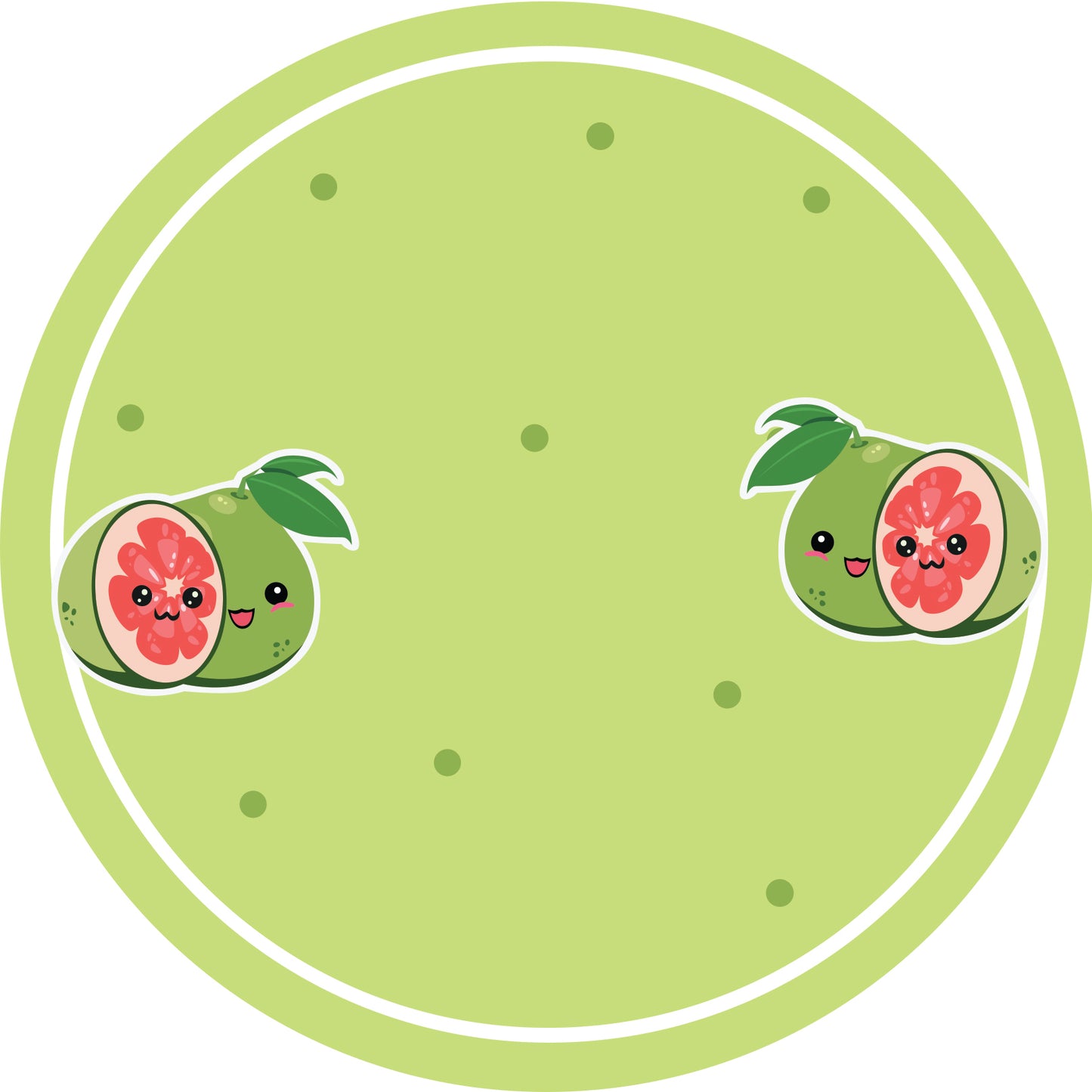Jamstickers, inmaaketiketten, huishoudetiketten, ronde etiketten met matte afwerking LHMAR17940-Pomelo