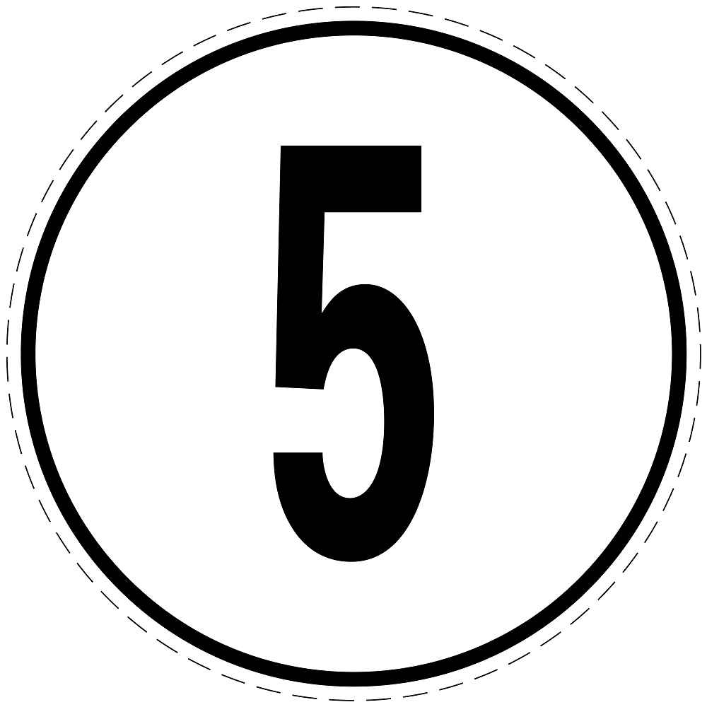 Snelheidsbord 5 km/uur EW-CAR5000-5