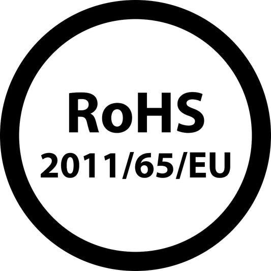 100x elektrische apparaten Rohs-kentekenplaat EW-ROHS-10500