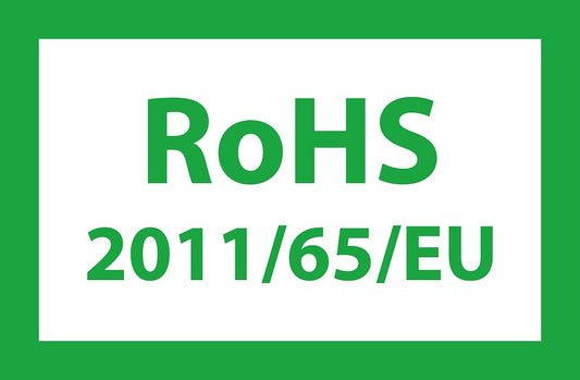 100x elektrische apparaten Rohs-kentekenplaat EW-ROHS-20500