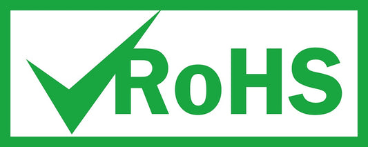 100x elektrische apparaten Rohs-kentekenplaat EW-ROHS-20700