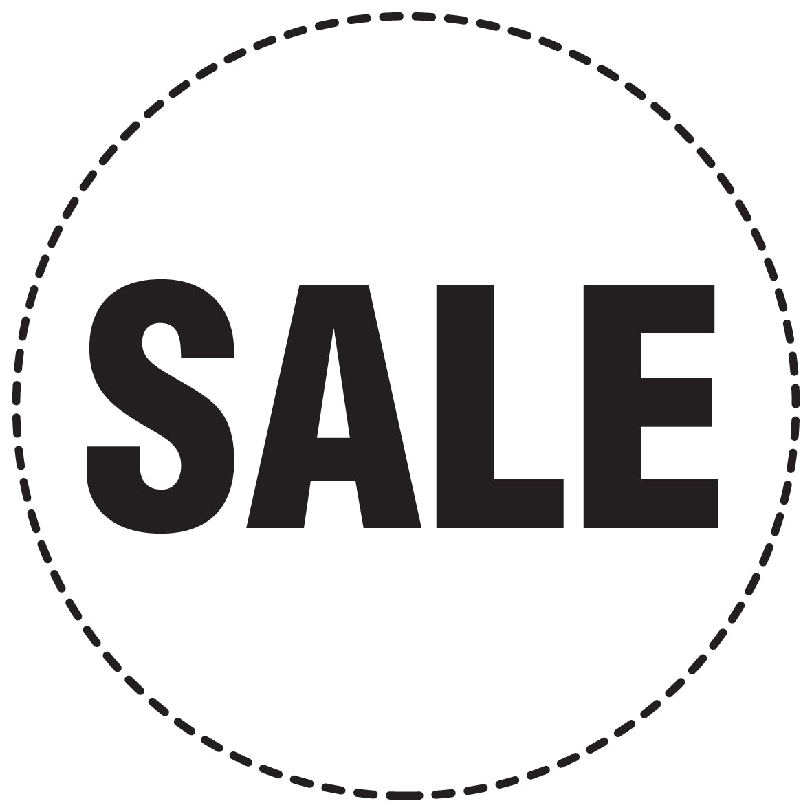 Promotiesticker ronde 2 "Sale" 10-60 cm LH-SALE-1000-RU-10-0-88