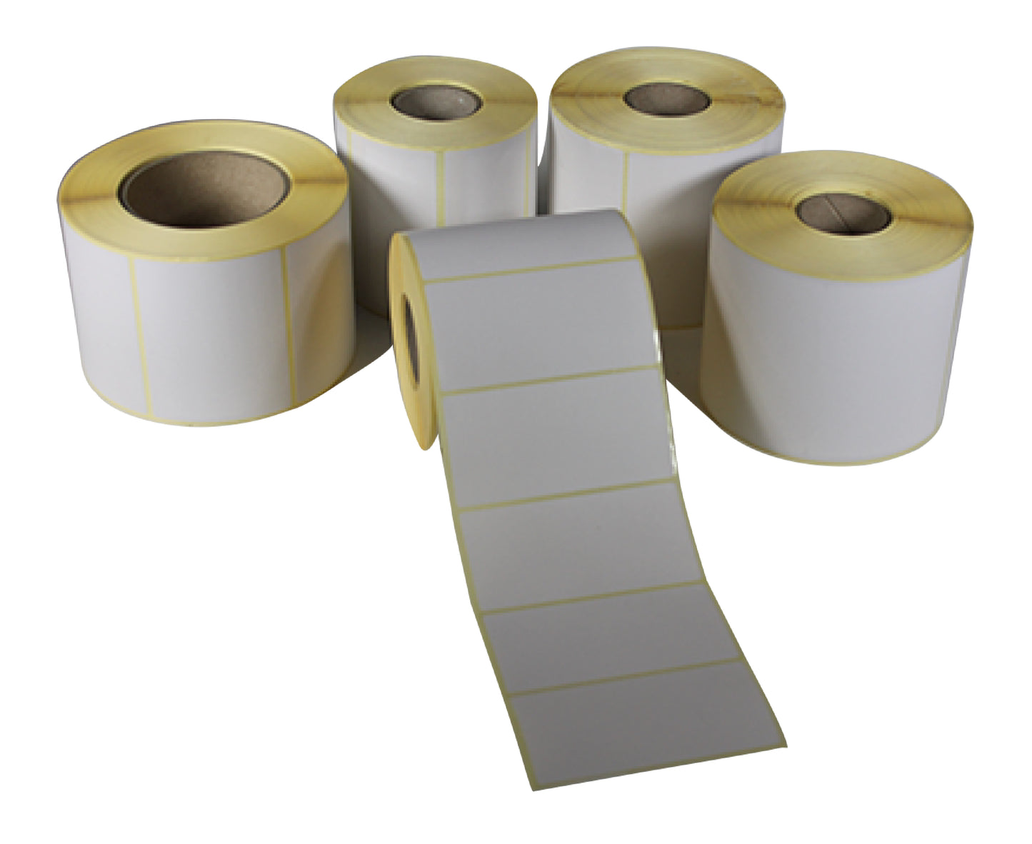 1000 direct thermisch etikettenpapier, 10 x 15 mm wit zelfklevend EW-TD10x15-0