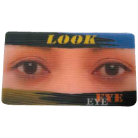 Lenticulaire Kaarten, Wobbelkaarten, Wobbelafbeeldingen