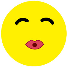 1000 smiley stickers 2-10 cm grote aantallen bijzonder voordelig EW-SMI-0320
