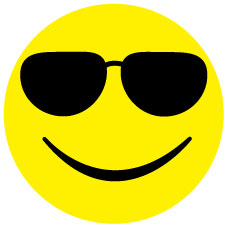 1000 smiley stickers 2-10 cm grote aantallen bijzonder voordelig EW-SMI-0350