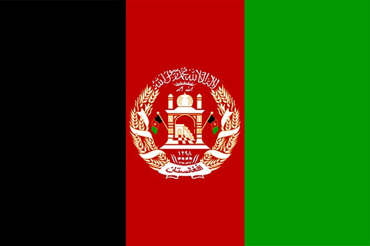 Sticker vlag van Afghanistan 5-60cm Weerbestendig ES-FL-AFG