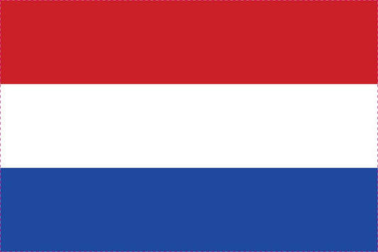 Sticker vlag van Nederland 5-60cm Weerbestendig ES-FL-OST