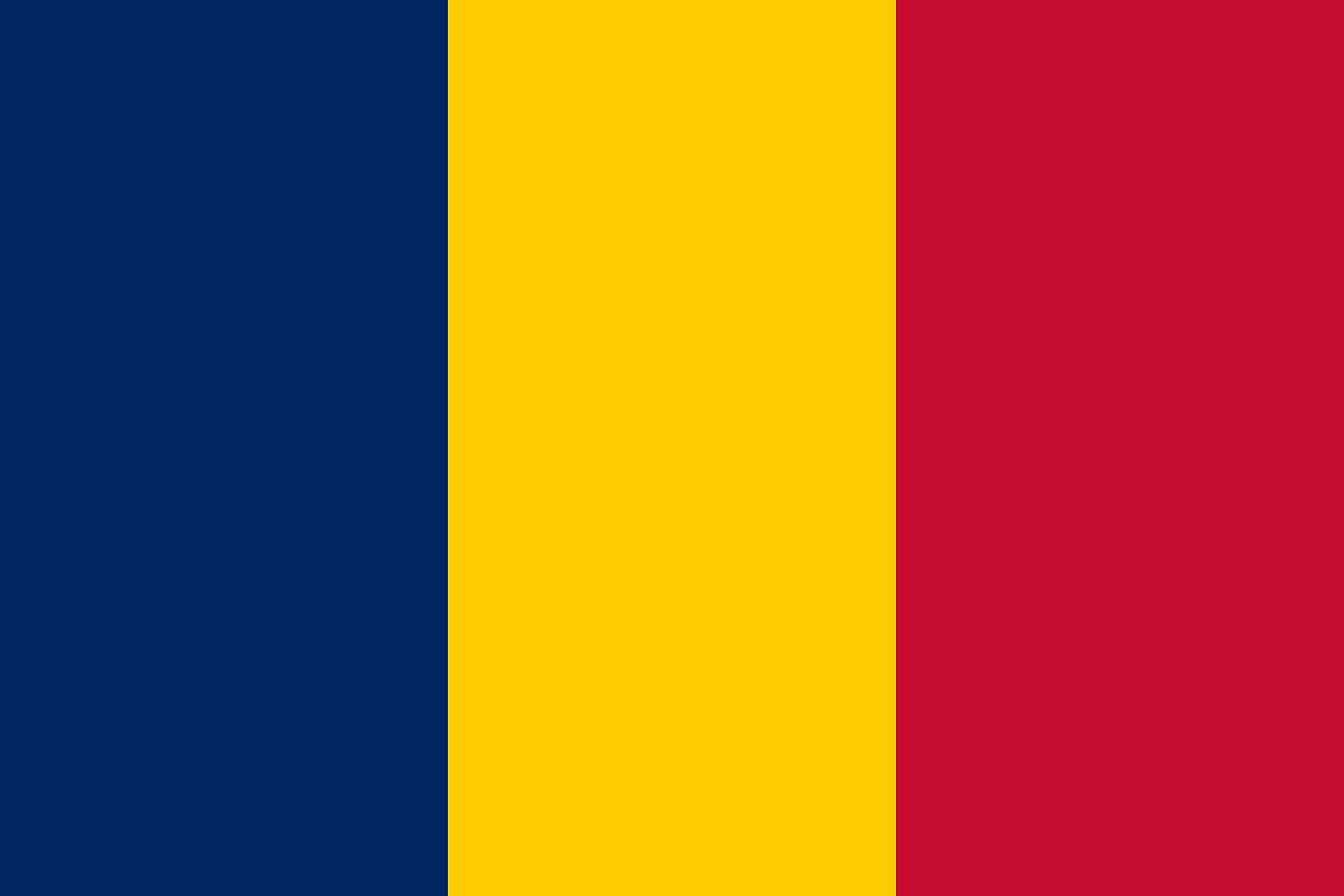 Sticker vlag van Roemenië 5-60cm Weerbestendig ES-FL-TSC