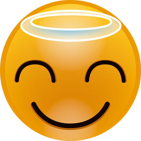 Smiley sticker 2 - 60 cm maat  Hoeveelheden bijzonder goedkoop ES-SMI-10760