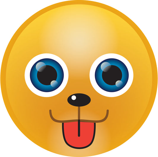 Smiley sticker 2 - 60 cm maat  Hoeveelheden bijzonder goedkoop ES-SMI-10820