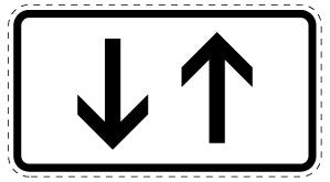 1 Stuk verkeersbord 2–15 cm EW-Verk-1000-31
